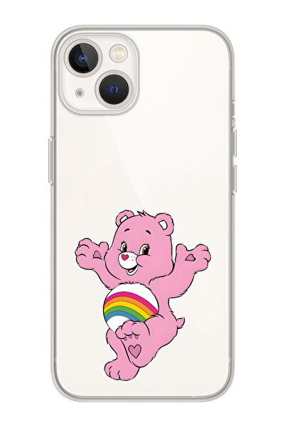 moonset Iphone 15 Uyumlu Baskılı Yumuşak Silikon Şeffaf Telefon Kılıfı