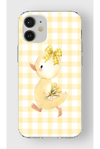 moonset Iphone 12 Mini Uyumlu Baskılı Yumuşak Silikon Şeffaf Telefon Kılıfı