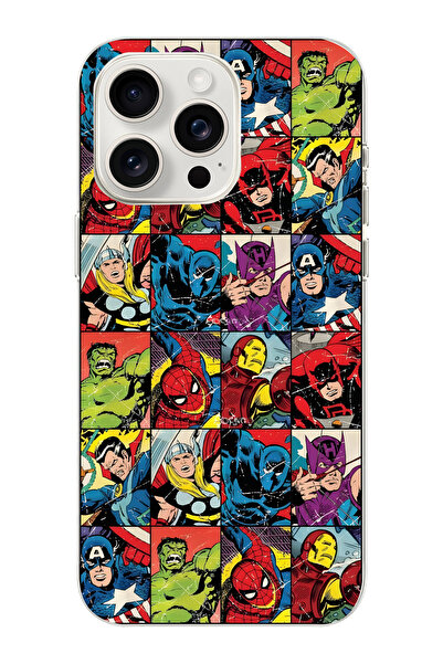 moonset Iphone 14 Pro Max Uyumlu Baskılı Yumuşak Silikon Şeffaf Telefon Kılıfı