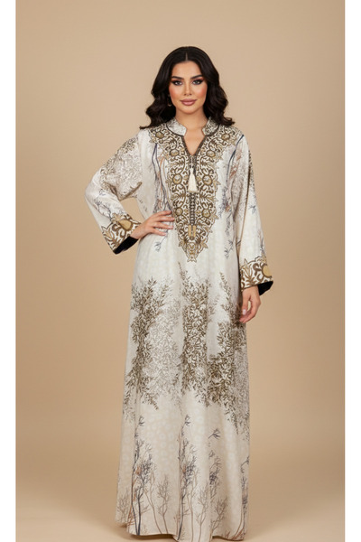 Moda Line Pearl Branch Ramadan Jalabiya