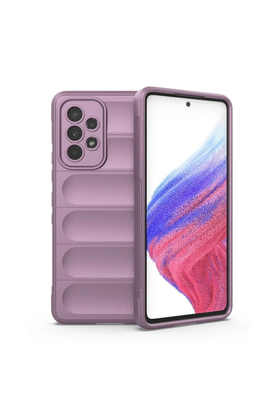 alanova Samsung Galaxy A73 5g Case Optimum Silicone - Purple 1159677