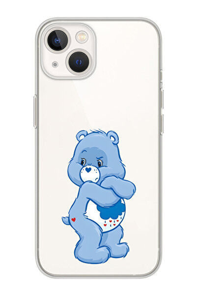 moonset Iphone 15 Uyumlu Baskılı Yumuşak Silikon Şeffaf Telefon Kılıfı