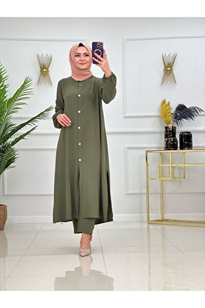 Summer Store Simge Tunic Pants Double Hijab Set