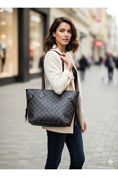 w white stars sports & wear Women-Girls Lv Pattern Modern Shoulder Bag