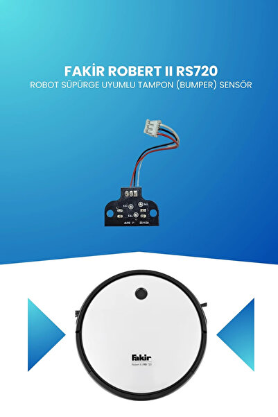 ELECTROLL Senzor de bara de protecție (bumper) compatibil cu aspiratorul robo...