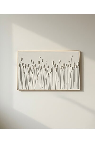 ASTRA STUDIO Başak Dokulu Tablo 3 Boyutlu Tablo İskandinav Tablo Minimalist T...