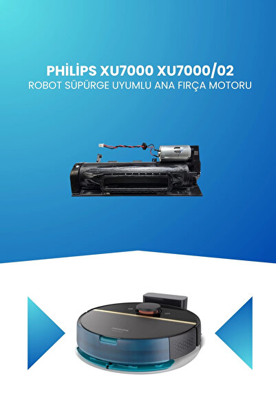 ELECTROLL محرك الفرشاة الرئيسية المتوافق مع مكنسة فيليبس XU7000 الروبوتية XU7...
