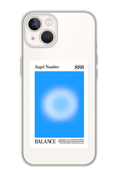 moonset Iphone 15 Uyumlu Baskılı Yumuşak Silikon Şeffaf Telefon Kılıfı