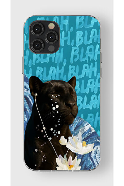 moonset Iphone 12 Pro Max Uyumlu Baskılı Yumuşak Silikon Şeffaf Telefon Kılıfı