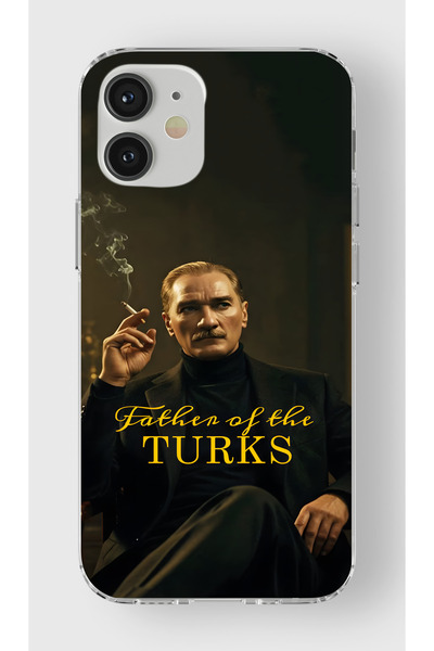 moonset Iphone 12 Mini Uyumlu Baskılı Yumuşak Silikon Şeffaf Telefon Kılıfı