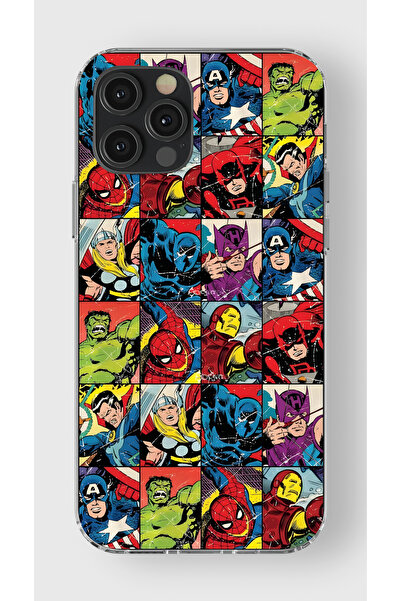 moonset Iphone 12 Pro Max Uyumlu Baskılı Yumuşak Silikon Şeffaf Telefon Kılıfı