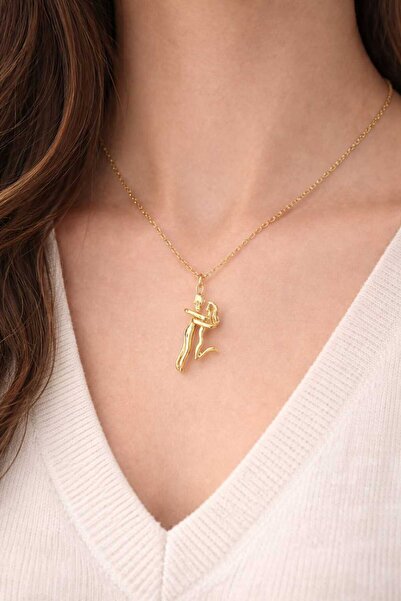 DASEMURA Sevgililer Gününe Özel, Birbirine Sarılan Sevgili-Çift-Aşk Model Çel...