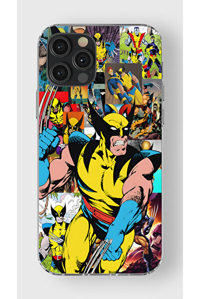 moonset Iphone 12 Pro Max Uyumlu Baskılı Yumuşak Silikon Şeffaf Telefon Kılıfı