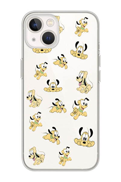 moonset Iphone 15 Uyumlu Baskılı Yumuşak Silikon Şeffaf Telefon Kılıfı