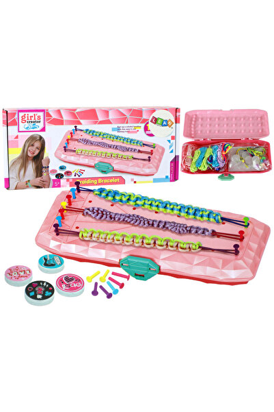 Bebelul Kit pentru confecționare brățări cutie ROZ