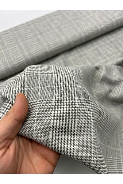 Kumaş Sevdası قماش بولي فيسكوز محبوك من الكتان (عرض 150 سم) للقمصان والفساتين...