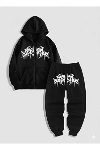 Framgan Set de jachete unisex cu imprimeu gotic personalizat