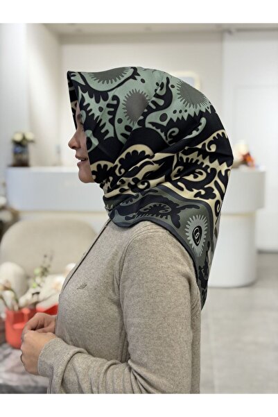 Imannoor TWİLL İPEK EŞARP ÇİFT TARAFLI