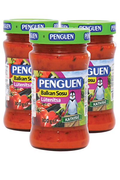 Penguen Lütenitsa Balkan Sosu 300 gr x 3 Adet