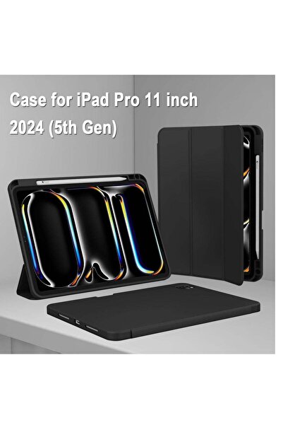 Reboost جراب iPad Pro مقاس 11 بوصة (الجيل الخامس) إصدار 2024، جراب ذكي مع حام...