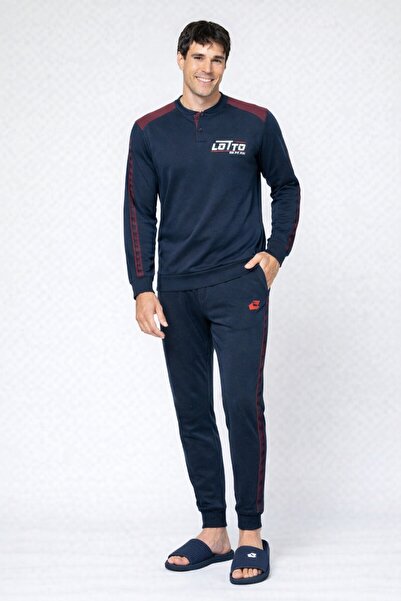 Lotto Men's pajamas LP2137, 2-piece set, cotton