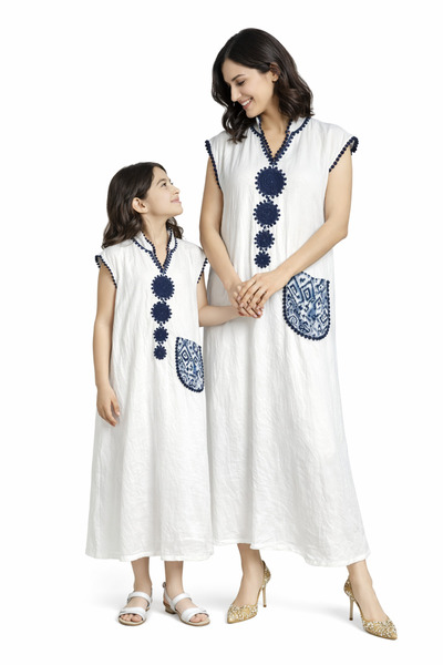 THOGUE Mother and daughter jalabiya