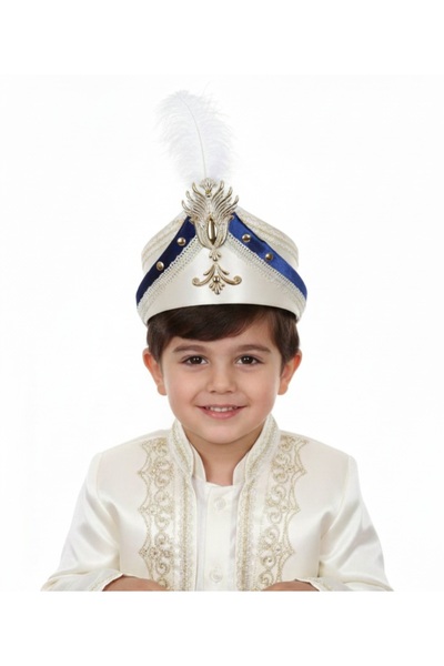 DENBU TEKSTİL Çocuk Sünnet Şapkası EL İşçiliği ile üretim