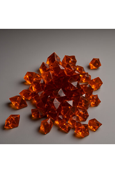 SC GAMA EPOXY SRL Decorative Crystals for DIY Projects (80–100 g) BROWN