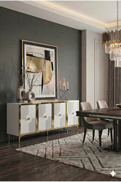 CENEYRA KA1811BG PEGA180 KONSOL, KAHVE KÖŞESİ ve TV SEHPASI, ÇOK AMAÇLI DOLAP...