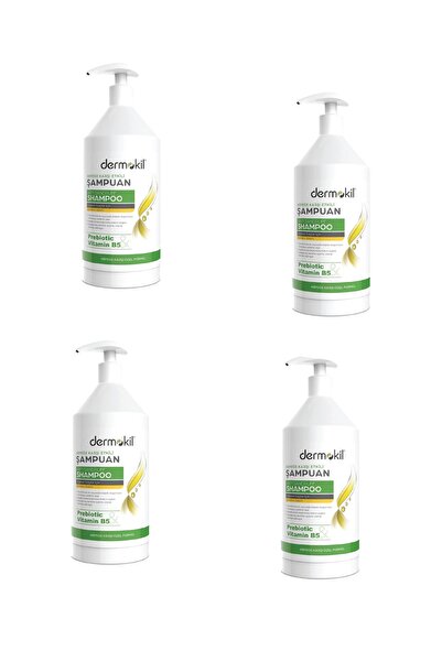 Dermokil Prebiyotik & Vitamin B5 Kepeğe Karşı Şampuan 4x1 Lt