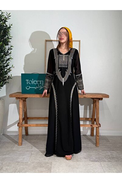 TOLEEN Jalabiya with a veil from Asir