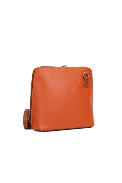 Posete Fagaras Bag PiLeather Katy - Orange