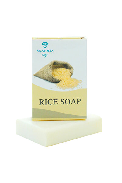 Anatolia Soap صابون الأرز للتبييض وتفتيح البشرة ومضاد للعيوب ومعادل للبشرة، ص...