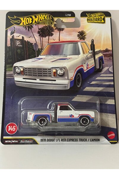 mattel Boulevard 1978 Dodge Lı'l Red Express Truck / Camion GJT68-JHW27 HotWh...