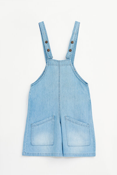 Mod Kids Denim Overalls, Mod Kids, Size: 122, 100% Cotton, Relaxed Fit, Light...