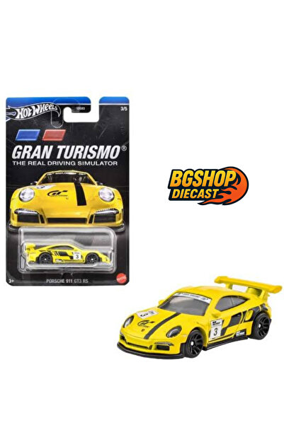 HOT WHEELS Gran Turismo - Porsche 911 Gt3 RS - (Koleksiyonluk Nadir Model)