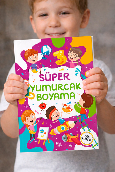 Parodi Yayınları Super Mischievous and Yumurcak Coloring Book |   Set of 2 |   Czech-Kopar |   Preschool Educational Painting