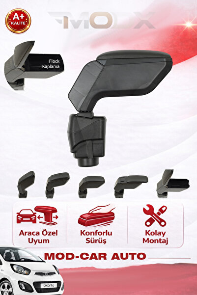 MODxAUTO KİA PİCANTO 2011-2017 ARACA ÖZEL ÜRETİM KOL DAYAMA (KOLÇAK) VİDASIZ A+