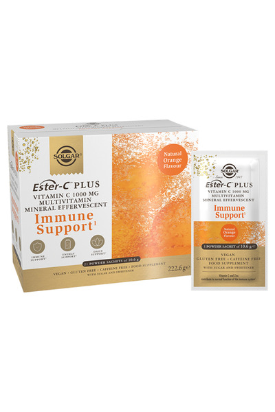 Solgar Ester-C™ Plus Vitamin C 1000 mg Effervescent ( İmmune Support ) 21 Efe...