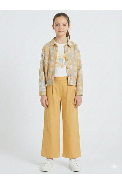 nk kids Set de 3 piese pentru fete, combinație de sus și de jos, 8-14 ani SET...