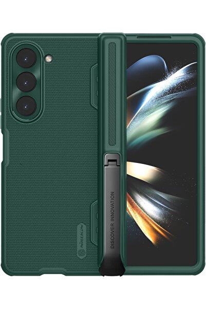 Nillkin غطاء حماية فائق التبلور قابل للطي مع حامل (مع مسند) لهاتف سامسونج جال...