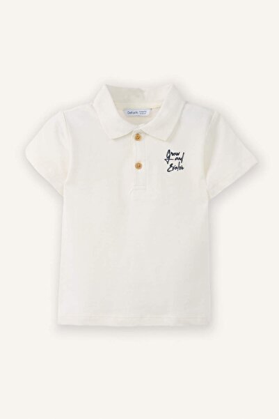DeFacto Baby Boy Oversize Printed Pique T-Shirt G5923A526Sm