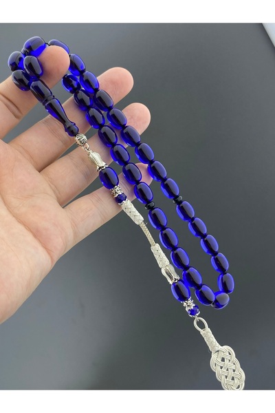 Tesbih Store Fire Amber Prayer Beads Kazaz Tassel Design Gift Prayer Beads