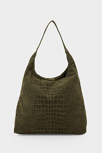 DeFacto Geantă de umăr din piele întoarsă pentru femei G8759AXNS