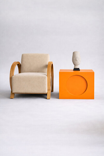 SEVİNÇOĞLU METAL Özel Tasarım Metal Yan Sehpa | Statik Boyalı Mat Siyah Moder...