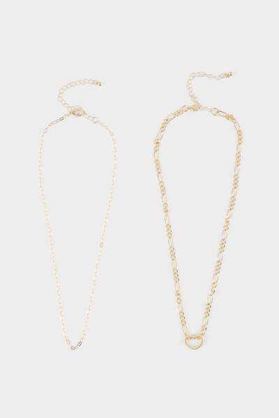DeFacto Women's 2-Piece Necklace G4964Axns