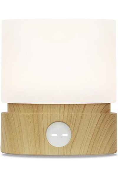 Arabest Timer Night Light, Dimmable LED Bedside Lamp, Rechargeable, Battery O...