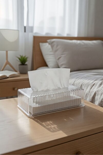 Casco Clear acrylic tissue box