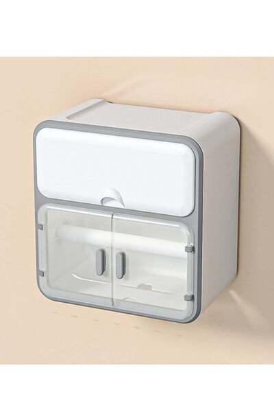 Arabest Multipurpose Toilet Paper Holder ,Wall Mounted Punching Tissue Dispen...