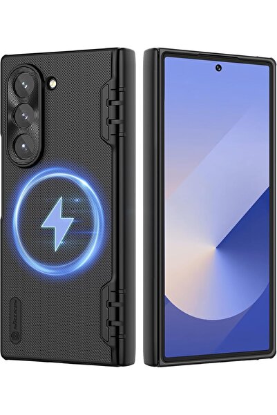 Nillkin جراب مغناطيسي لهاتف سامسونج جالاكسي زد فولد 6 مع واقي شاشة، متوافق مع...